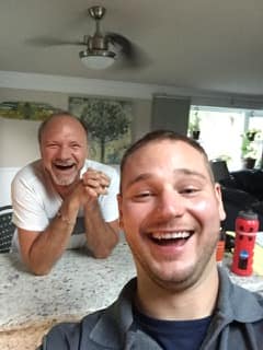 Two generations of the All American Remod family at home